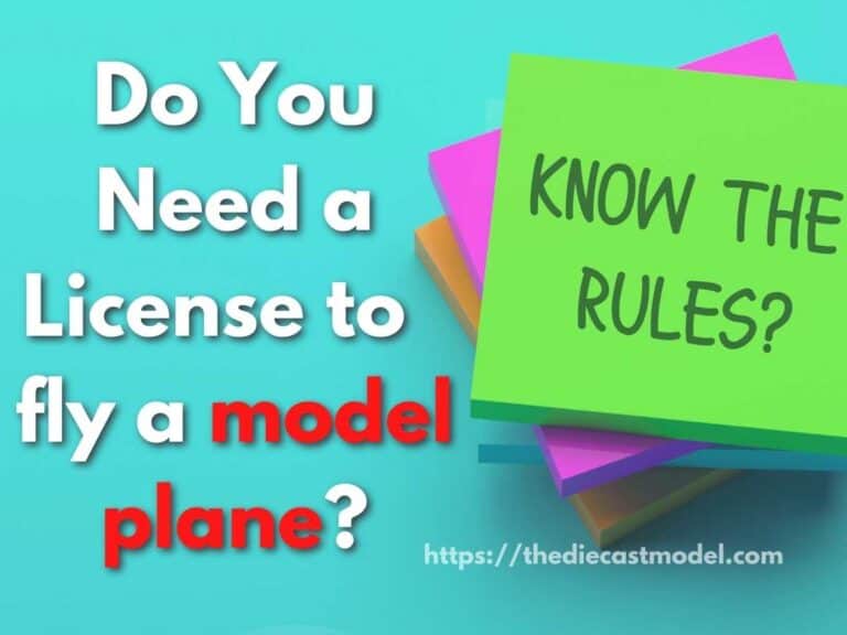 Do you need a license to fly a model plane?