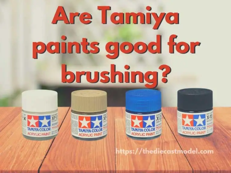 Are Tamiya paints good for brushing? Tips on Achieving the Best Results using Only Model Brush