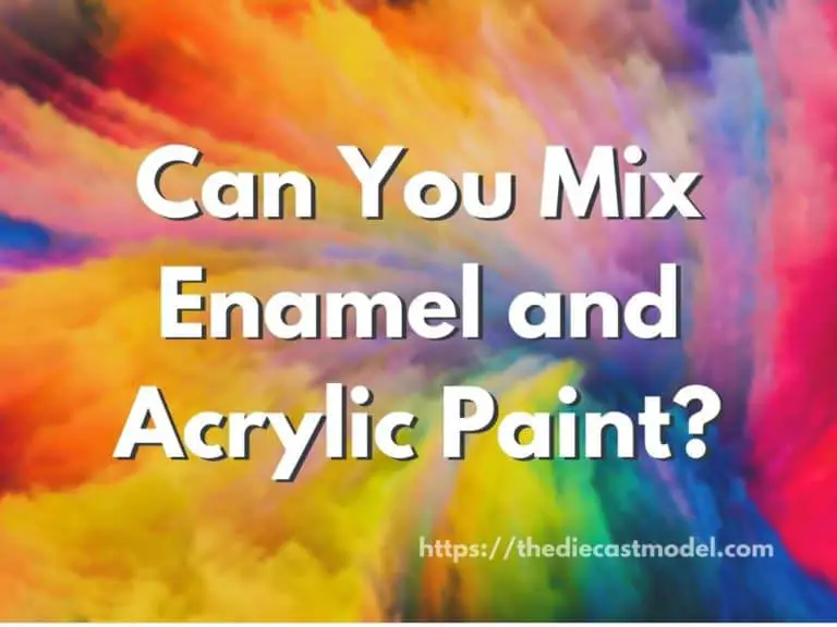 Can You Mix Enamel and Acrylic Paint? A Look into the Reaction of Both Paints