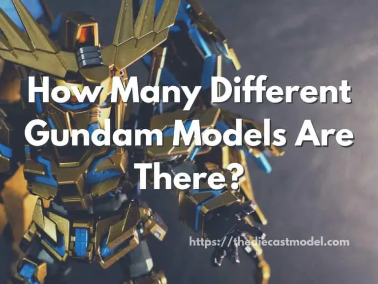 How Many Different Gundam Models Are There?