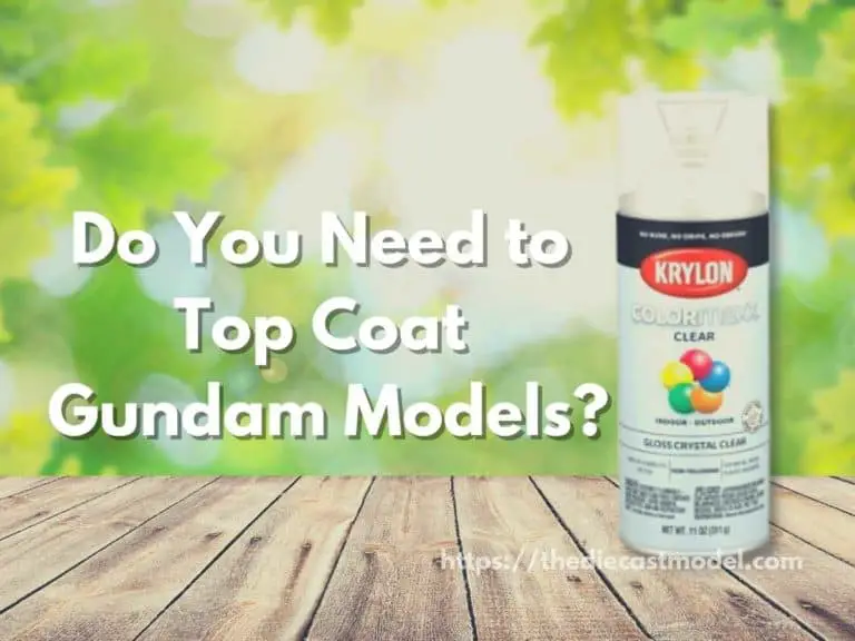 Do You Need to Top Coat Gunpla Models?