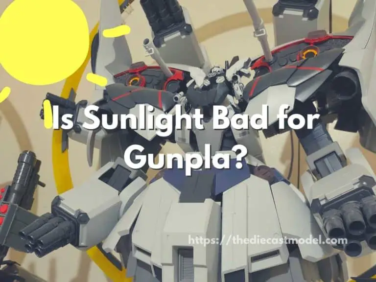 Does Sunlight Affect Gundam Models? What to do to Protect Your Models from Sunlight Damage
