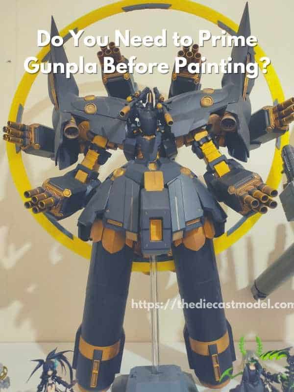 I have assembled Gundam models before but this is my first Revell model; I  have no experience in painting it. Any advice on painting it? Do I need to  get a paint